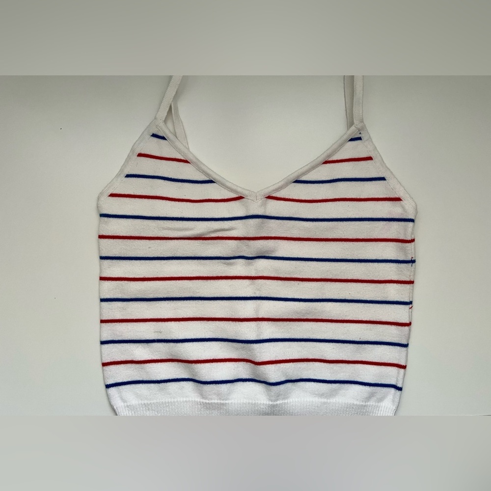 NWOT Forever 21 Red White and Blue Tank Top